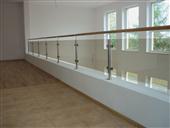   -  Kategorie: Balustrady,Chrom,Drewno,Szkło